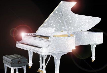 بيانو كريستالروك من Swarovski